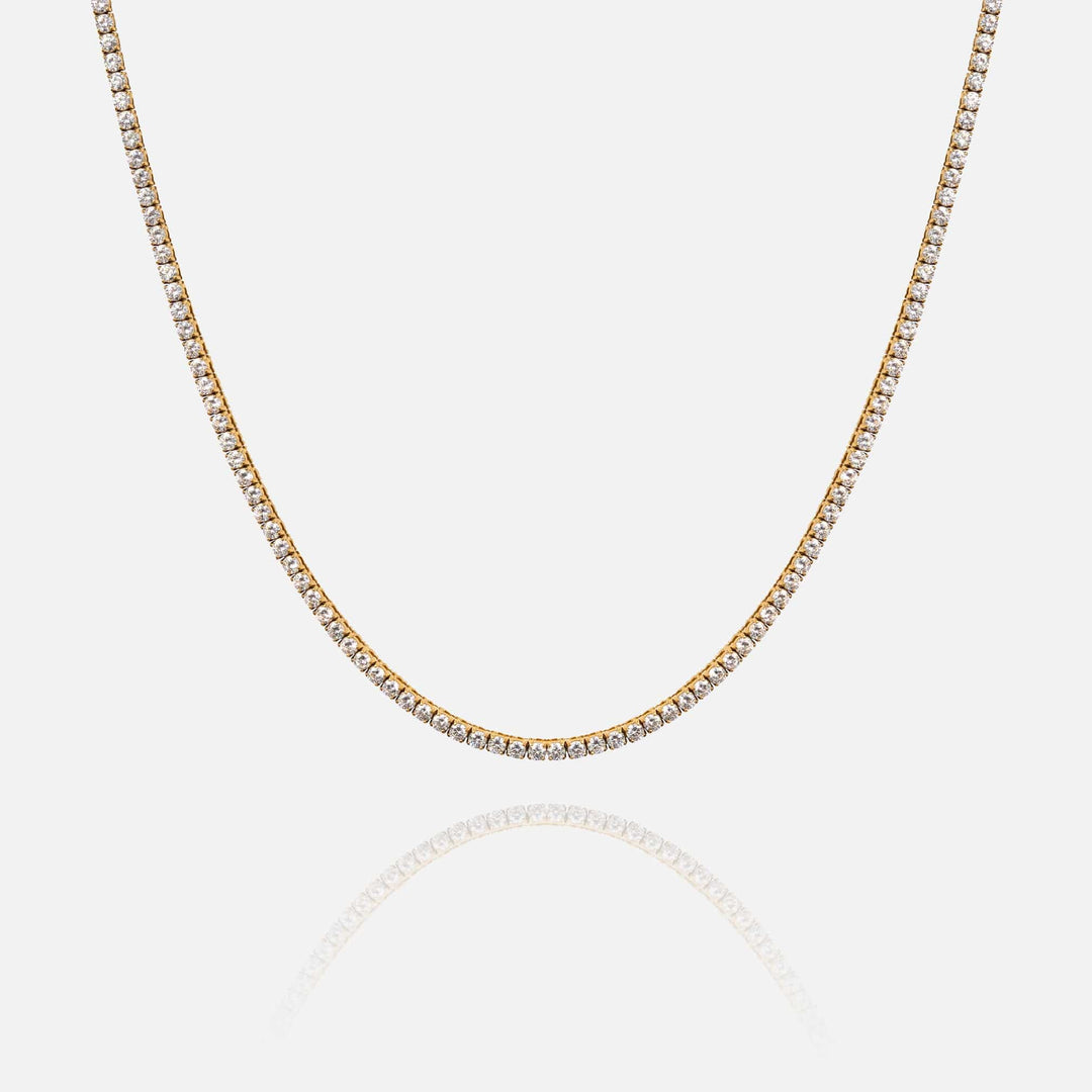 3mm Tennis Necklace | Premium Chain | GASPER.CO
