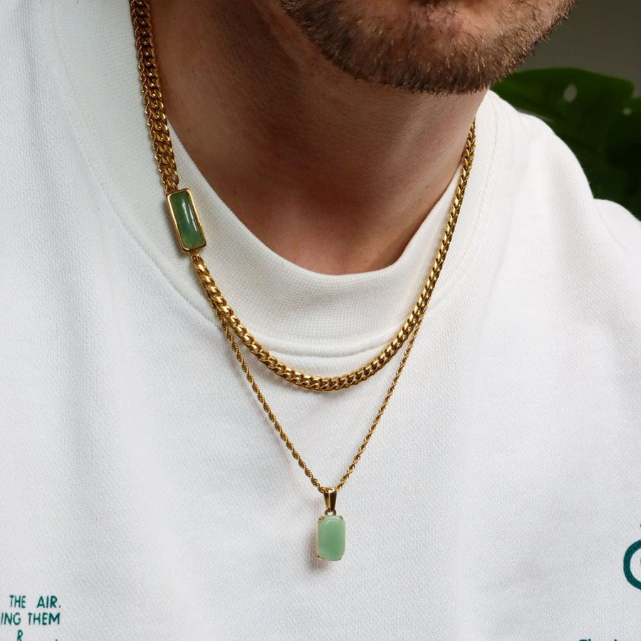 Fusion Cuban - Aventurine | Premium Chain | GASPER.CO
