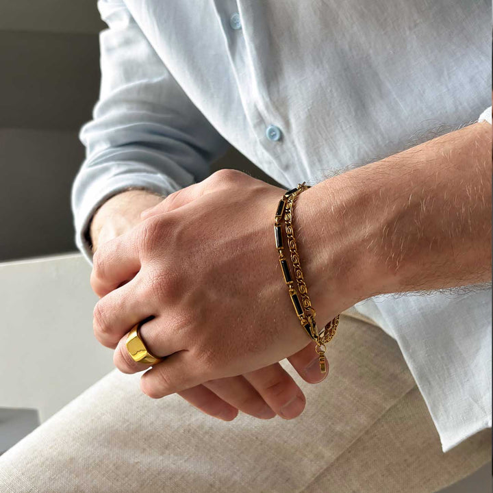 Flush Bracelet - Onyx
