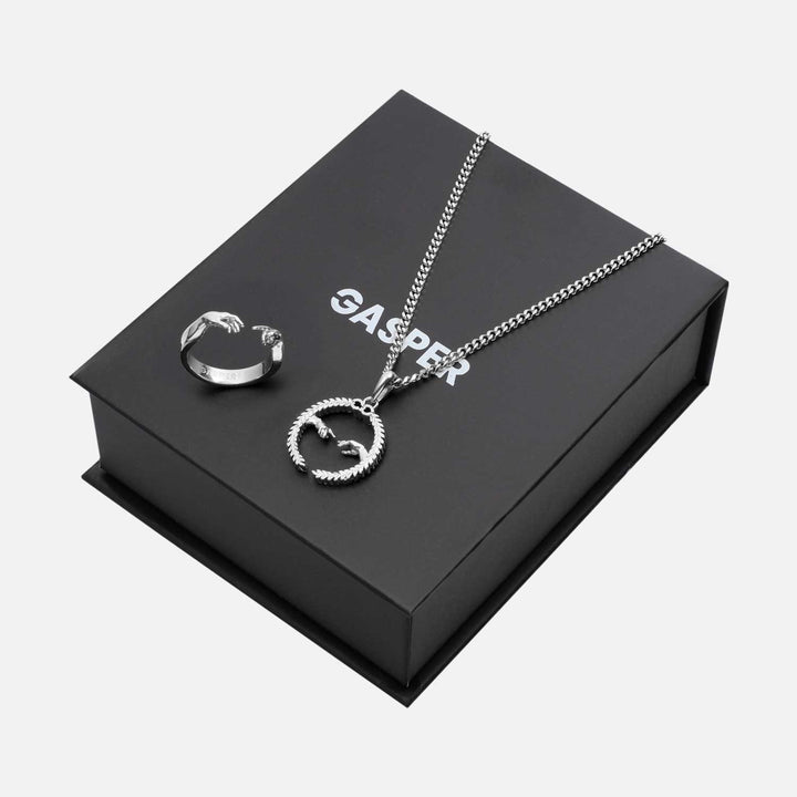 Creation of Adam Pendant & Ring Gift Set