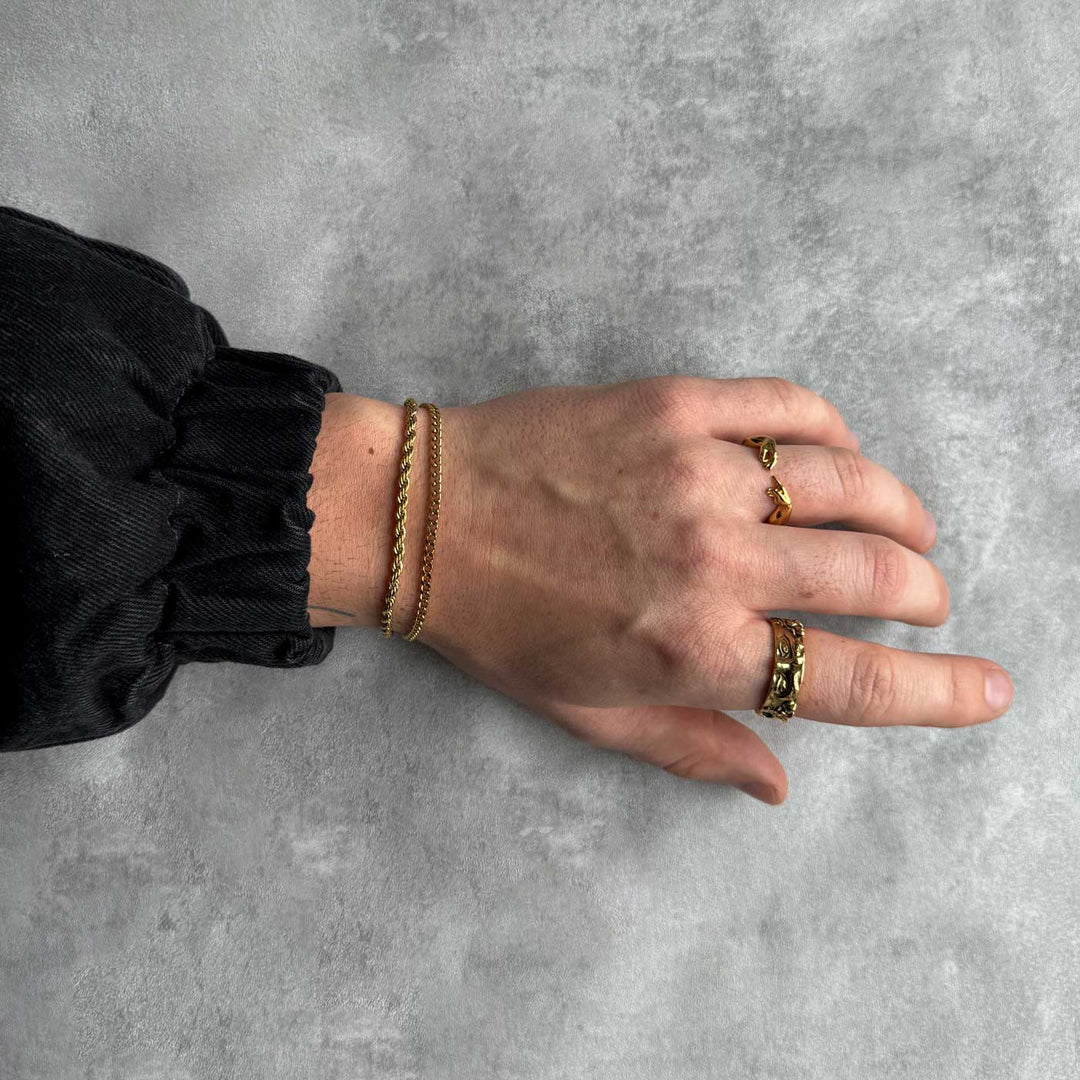 Double Cuban / Rope Bracelet