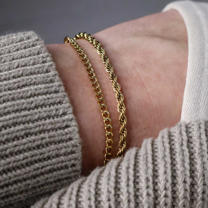Double Cuban / Rope Bracelet