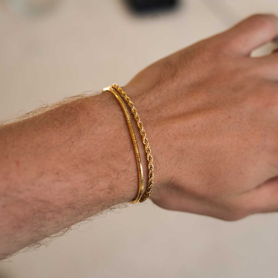 Double Cuban / Rope Bracelet