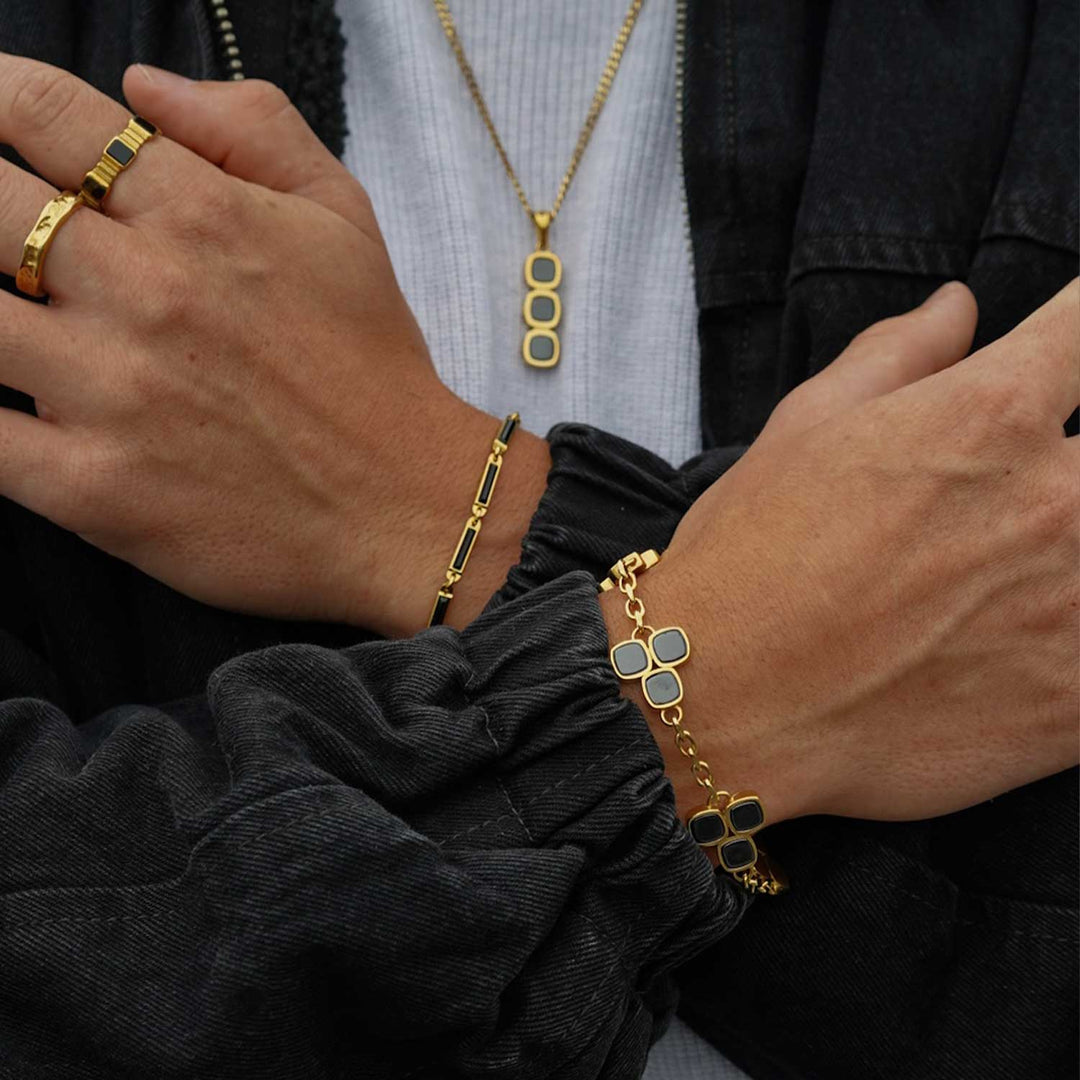 Flush Bracelet - Onyx