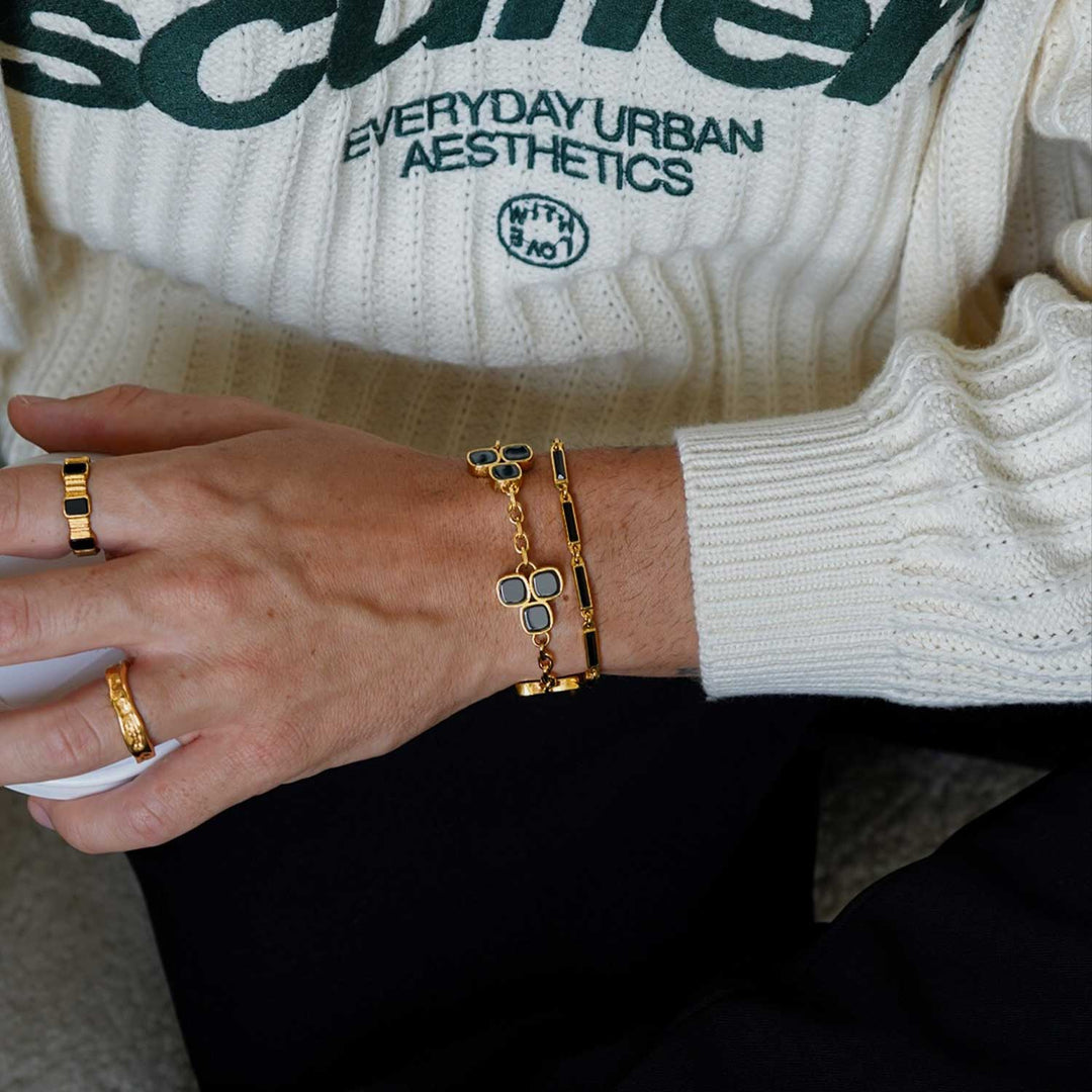 Axis Bracelet - Onyx