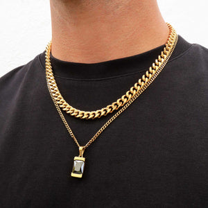 Chip Onyx + 8mm Cuban Set