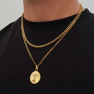 Vitruvian Man + 4mm Cuban Set