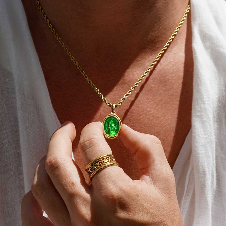 Grateful Pendant - Green
