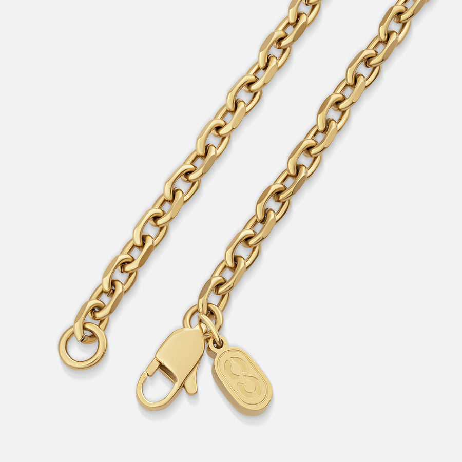 Heritage Clover Chain - Lapis