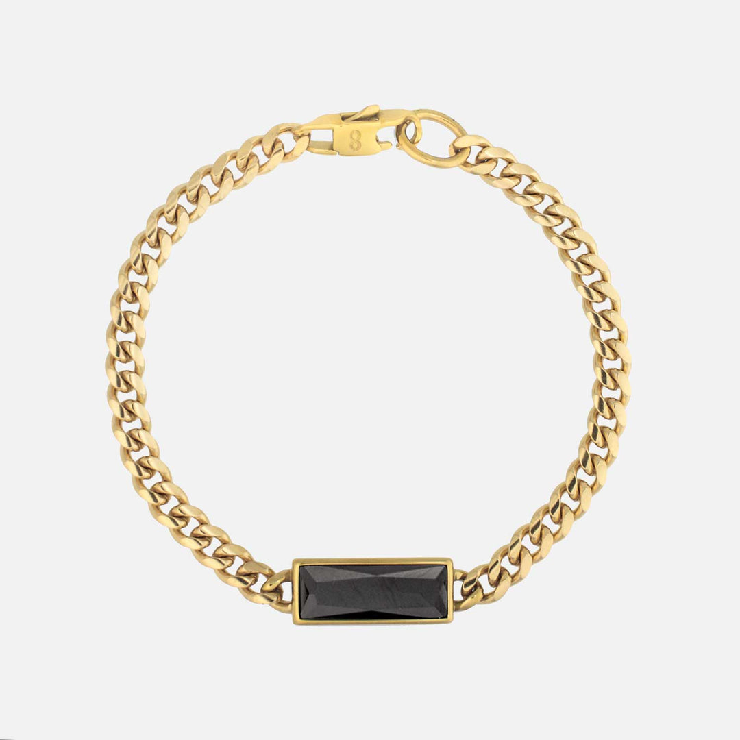 Fusion Cuban Bracelet - Onyx