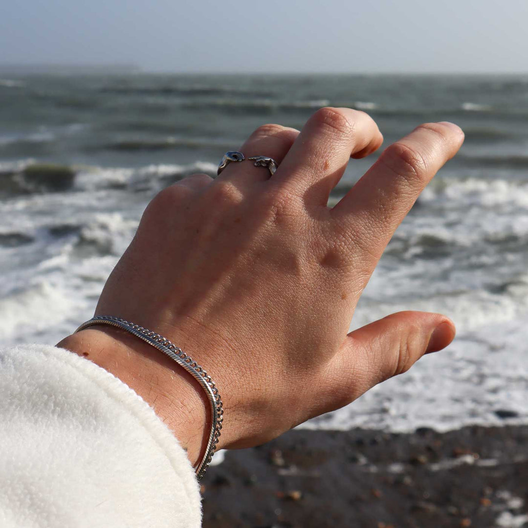 Double Cuban / Octagon Bracelet