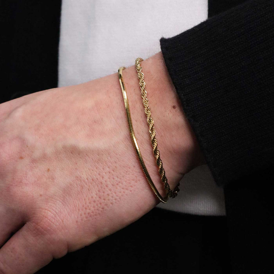 Double Rope / Octagon Bracelet