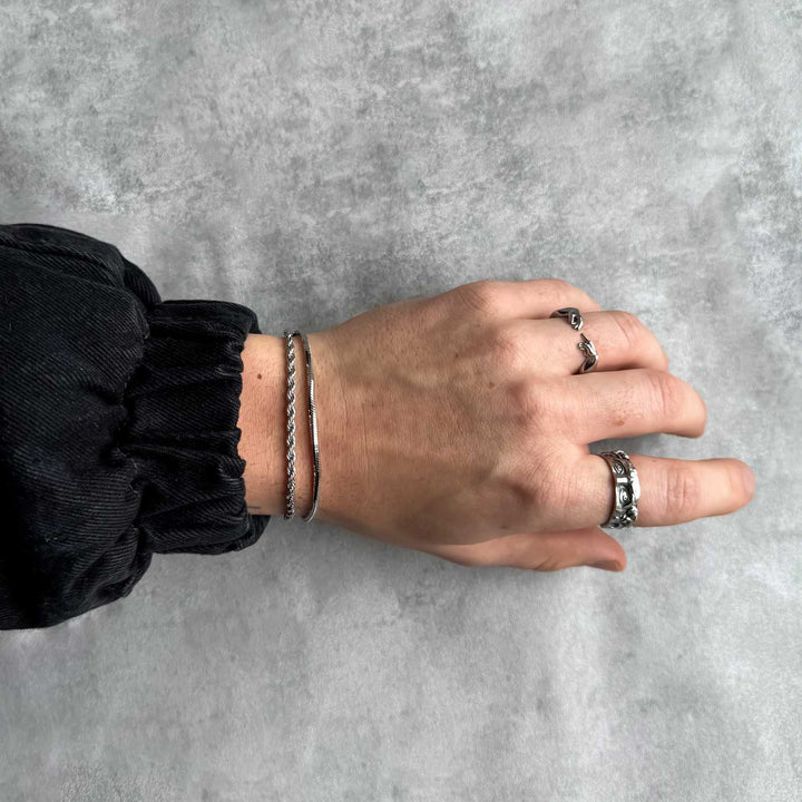 Double Rope / Octagon Bracelet