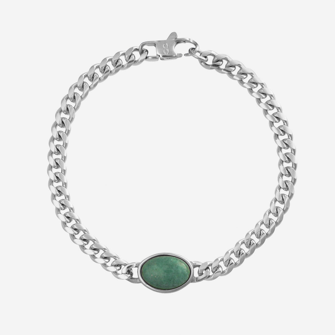 Oval Bracelet - Aventurine
