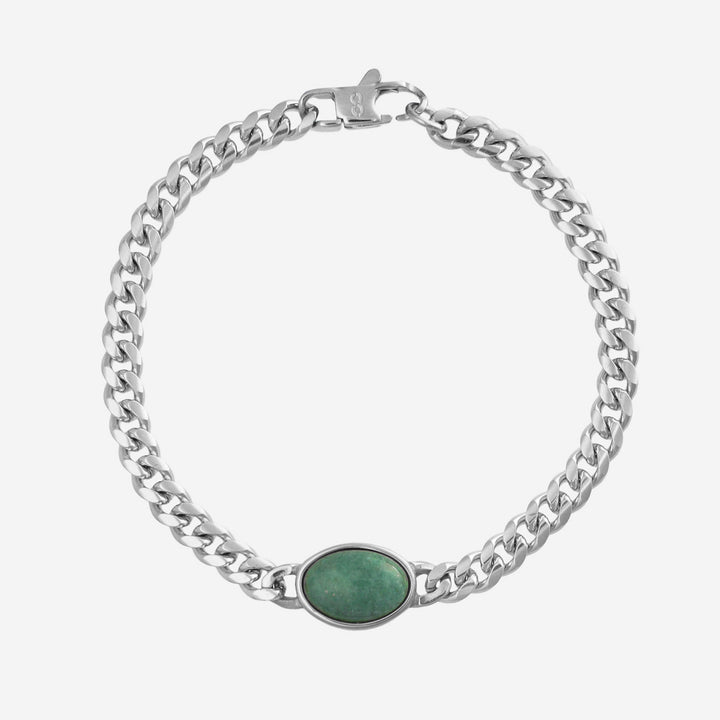 Oval Bracelet - Aventurine