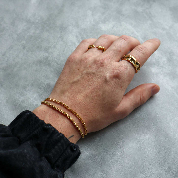 Double Cuban / Rope Bracelet