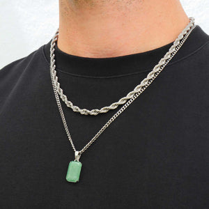 Void Aventurine + 5mm Rope Set