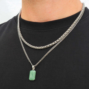 Void Aventurine + 5mm Wheat Set