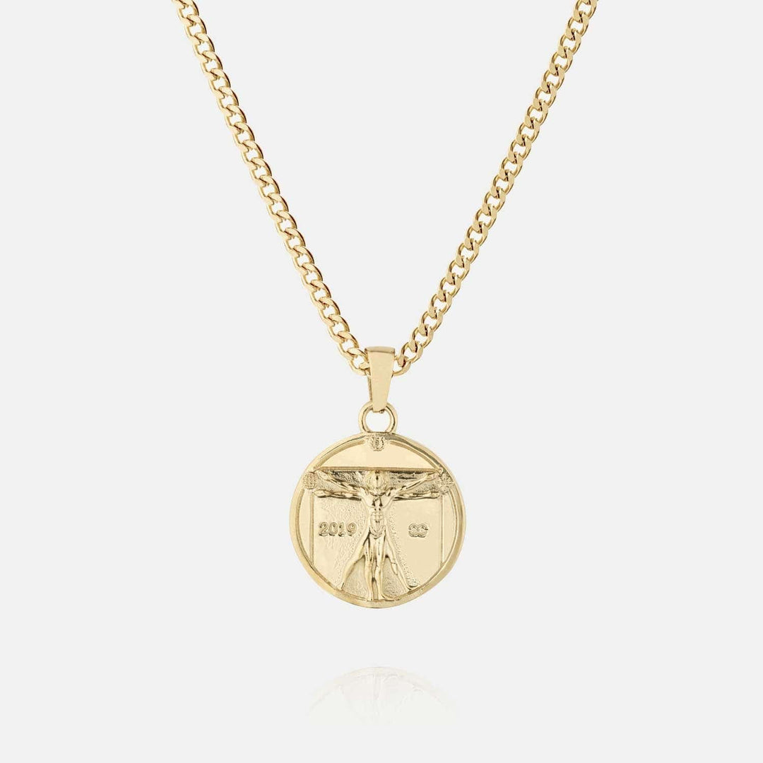 Vitruvian Man Pendant | Premium Pendant | GASPER.CO