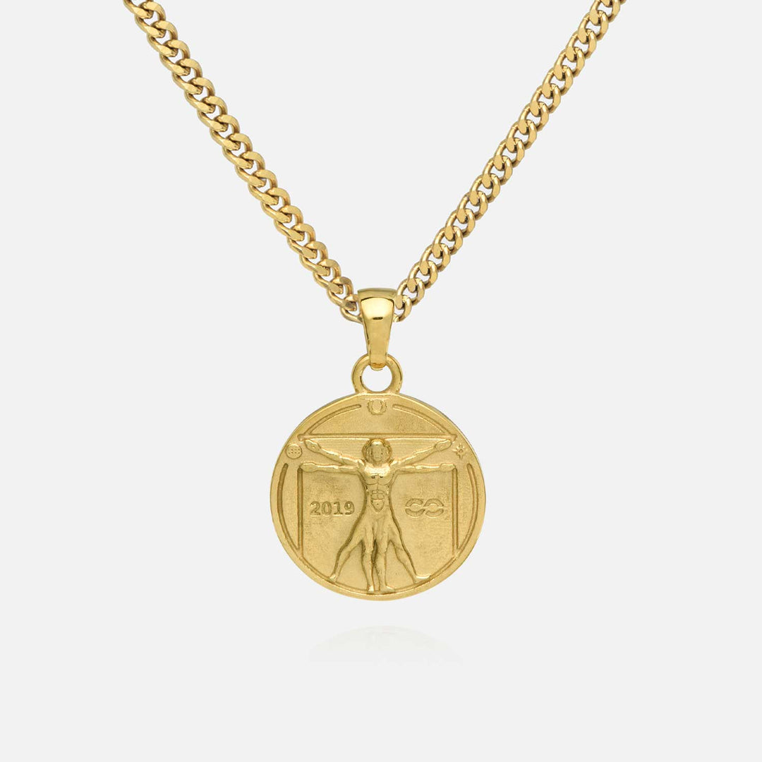 Vitruvian Man Pendant