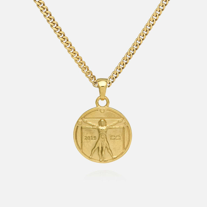 Vitruvian Man Pendant