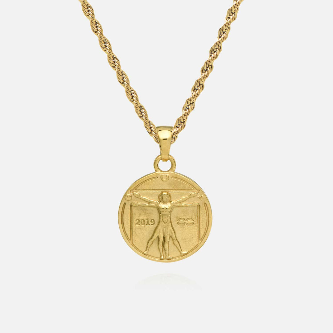 Vitruvian Man Pendant
