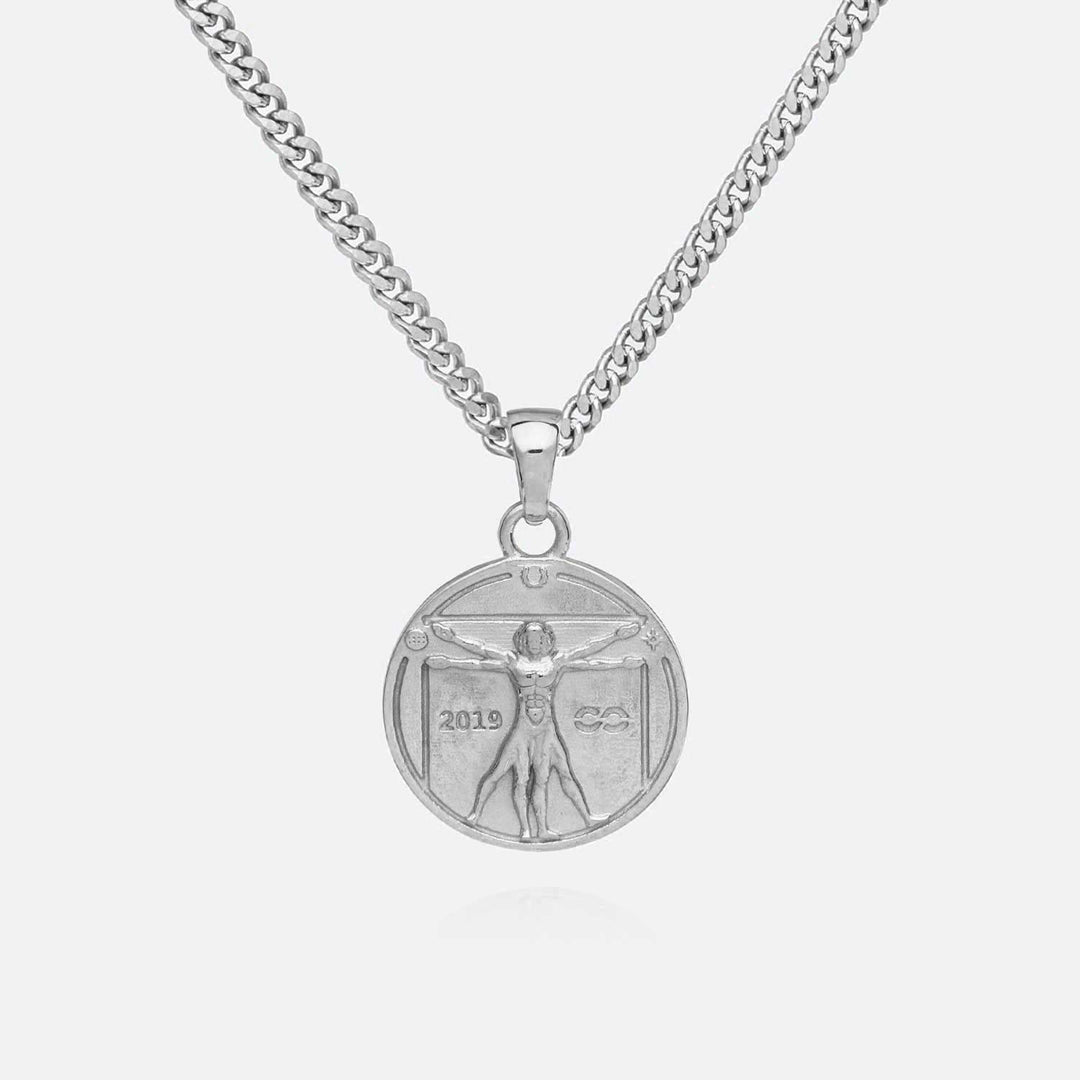 Vitruvian Man Pendant