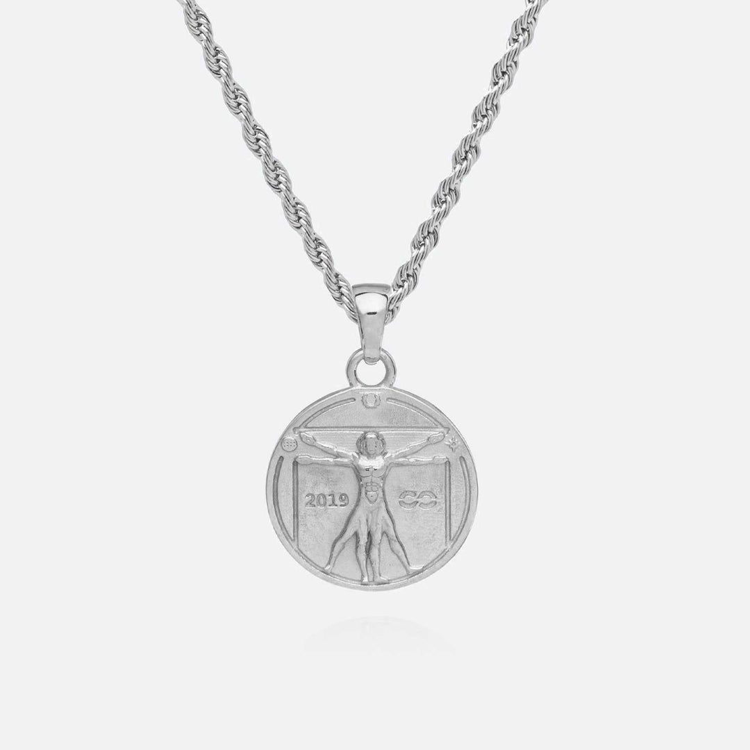Vitruvian Man Pendant