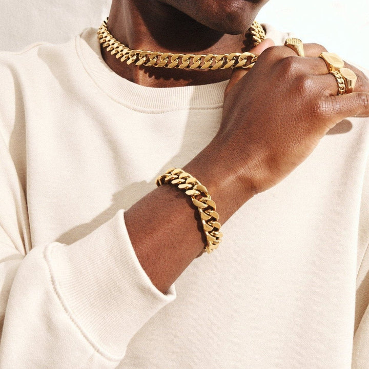 14MM Cuban Bracelet | Premium Bracelet | GASPER.CO